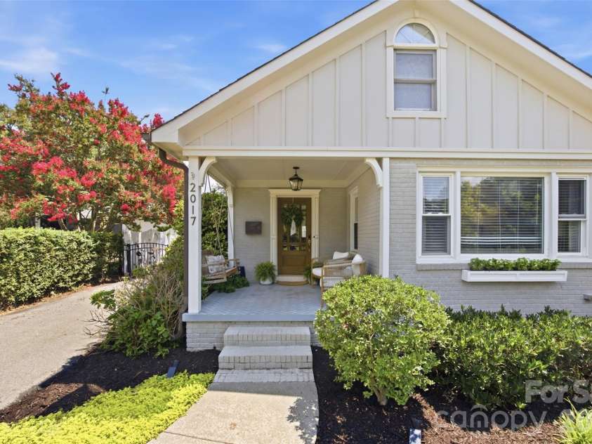 2017 Wilhelmina Avenue, Charlotte, NC 28205.  MLS# CAR4404559, YatesRealty ID 45922. 
