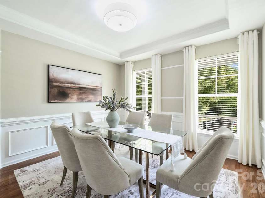 1136 Aringill Lane, Matthews, NC 28104.  MLS# CAR4415913, YatesRealty ID 45924. Dining Room