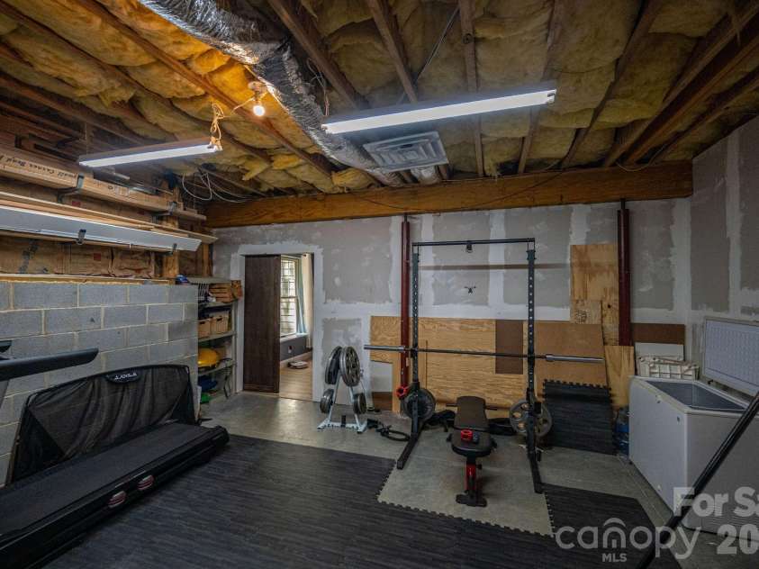 1903 Miners Creek Drive, Lincolnton, NC 28092.  MLS# CAR4415577, YatesRealty ID 45926. Basement Unfinished Flex Space