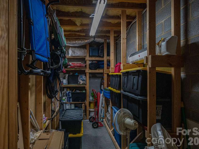 1903 Miners Creek Drive, Lincolnton, NC 28092.  MLS# CAR4415577, YatesRealty ID 45926. Basement Unfinished Storage