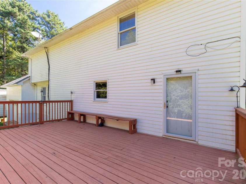 1575 Lincoln Road, York, SC 29745.  MLS# CAR4415125, YatesRealty ID 45928. Large Back Deck for entertaining