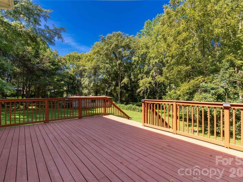 1575 Lincoln Road, York, SC 29745.  MLS# CAR4415125, YatesRealty ID 45928. Large Back Deck for entertaining
