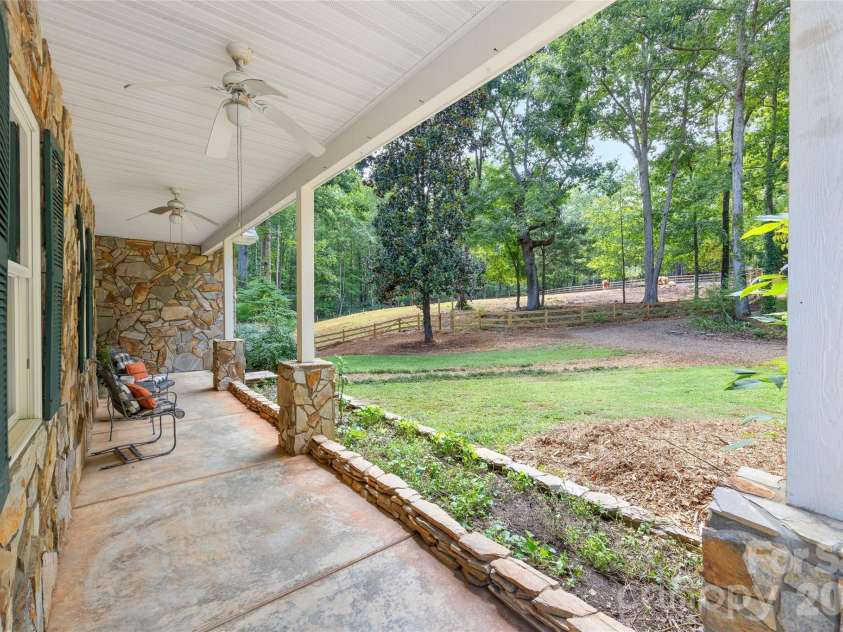 7105 Old Ridge Road, Waxhaw, NC 28173.  MLS# CAR4413323, YatesRealty ID 45938. Covered Front Porch