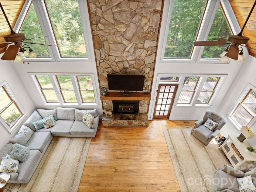 7105 Old Ridge Road, Waxhaw, NC 28173.  MLS# CAR4413323, YatesRealty ID 45938. View from Loft