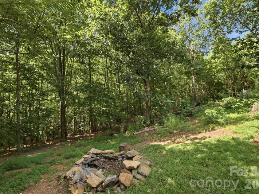 464 Mason Road, Ellenboro, NC 28040.  MLS# CAR4413857, YatesRealty ID 45942. Firepit