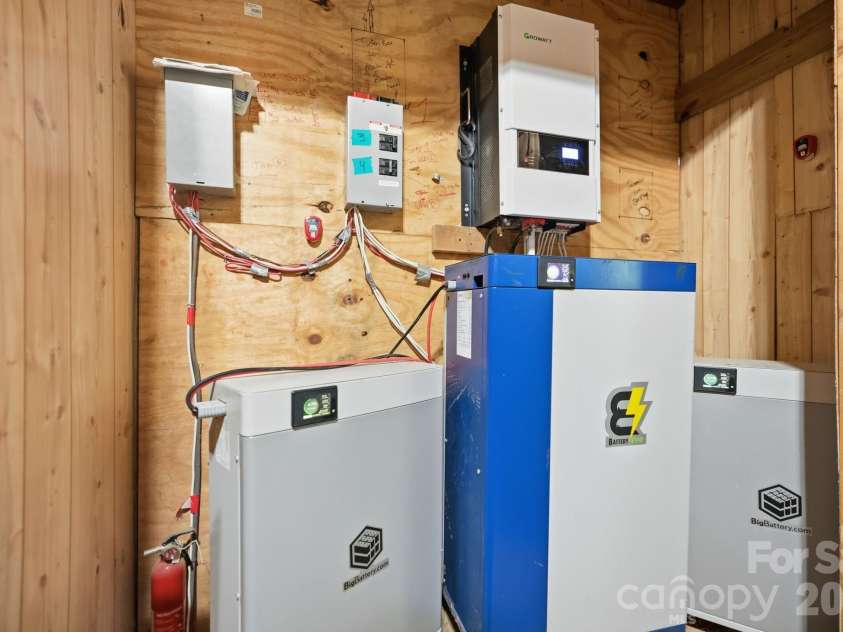 464 Mason Road, Ellenboro, NC 28040.  MLS# CAR4413857, YatesRealty ID 45942. Solar back up batteries