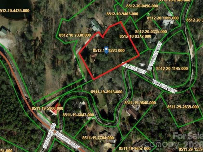 19010 Rosman Highway, Sapphire, NC 28774.  MLS# CAR4416340, YatesRealty ID 45969. 