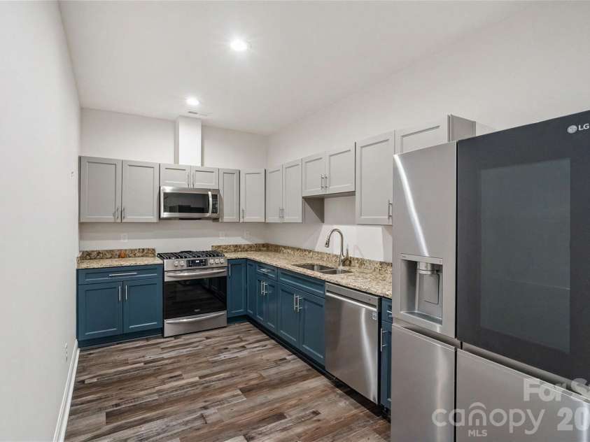 1421 Hamilton Crossroads Road, Marshville, NC 28103.  MLS# CAR4409777, YatesRealty ID 45975. Basement kitchen