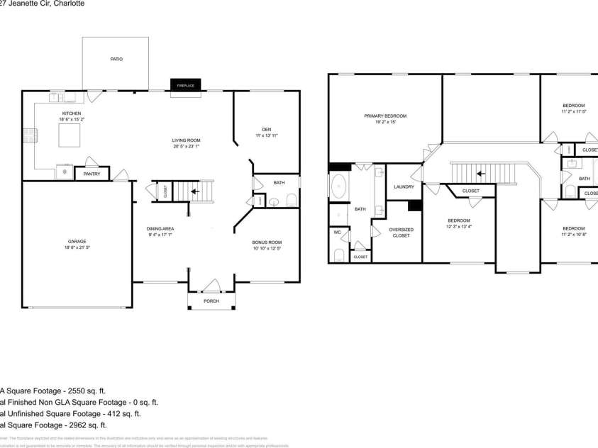 9927 Jeanette Circle, Charlotte, NC 28213.  MLS# CAR4415748, YatesRealty ID 45983. 
