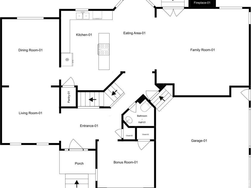 1321 Hillshire Meadow Drive, Matthews, NC 28105.  MLS# CAR4415278, YatesRealty ID 45991. 