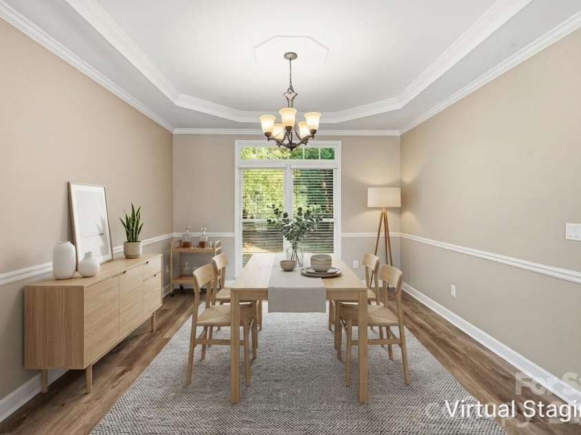 1321 Hillshire Meadow Drive, Matthews, NC 28105.  MLS# CAR4415278, YatesRealty ID 45991. Virtually Staged