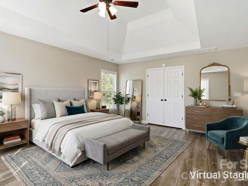 1321 Hillshire Meadow Drive, Matthews, NC 28105.  MLS# CAR4415278, YatesRealty ID 45991. Virtually Staged