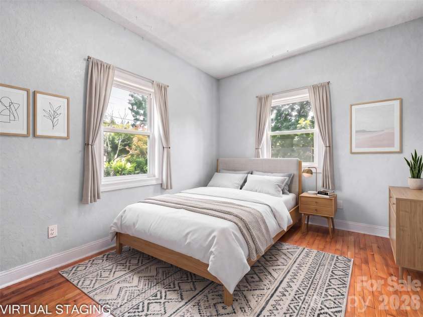 524 Lookout Drive, Pisgah Forest, NC 28768.  MLS# CAR4416154, YatesRealty ID 45993. Bed 3- Staged