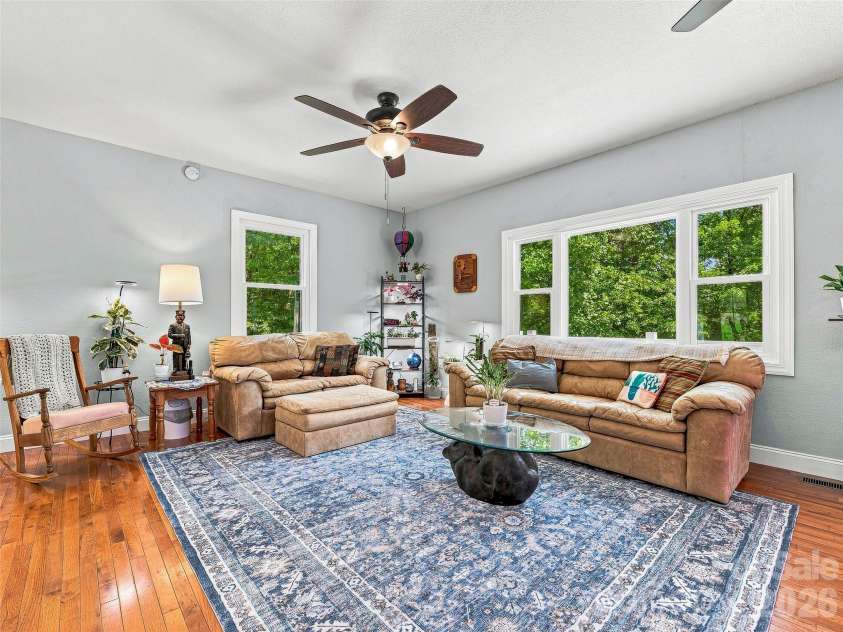 524 Lookout Drive, Pisgah Forest, NC 28768.  MLS# CAR4416154, YatesRealty ID 45993. Natural Light!