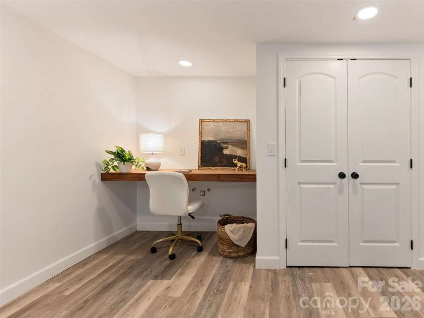 28 Marne Road, Asheville, NC 28803.  MLS# CAR4417018, YatesRealty ID 46009. Multi-function area with laundry. (Plumbed for kitchen)