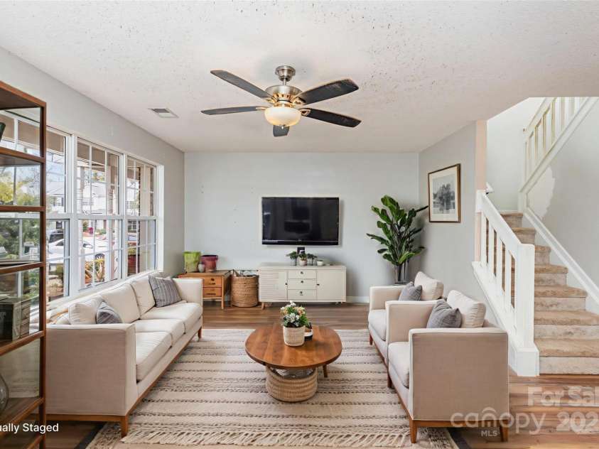 7519 Petrea Lane, Charlotte, NC 28227.  MLS# CAR4306785, YatesRealty ID 46012. Virtually staged