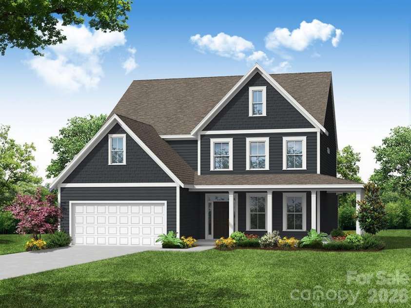 2181 Caravan Lane, Stanley, NC 28164.  MLS# CAR4417036, YatesRealty ID 46026. Homesite 87 features a McDowell D floorplan