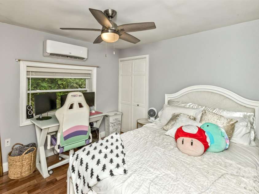 3882 New Leicester Highway, Leicester, NC 28748.  MLS# CAR4168284, YatesRealty ID 4603. Second bedroom
