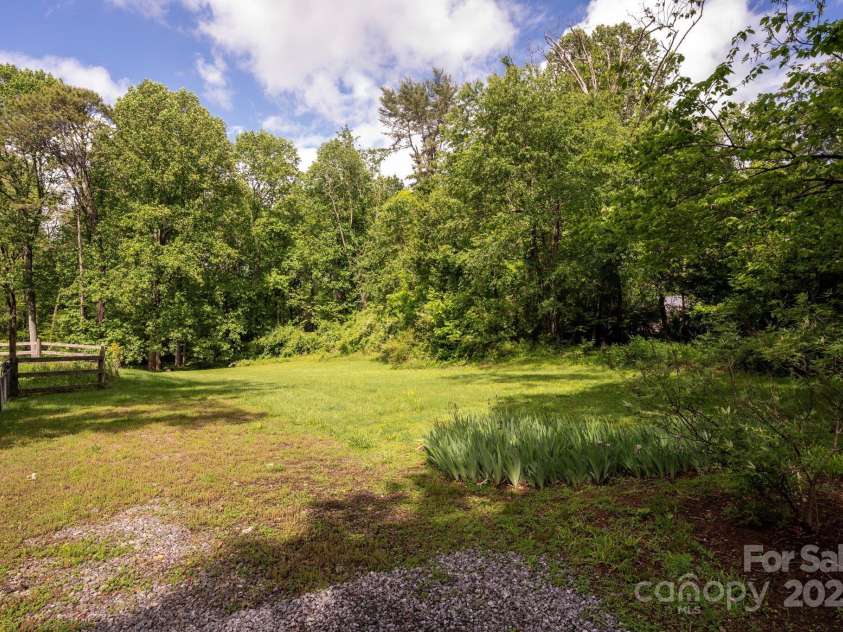 122 and 124 Shelburne Road, Asheville, NC 28806.  MLS# CAR4232938, YatesRealty ID 4604. Partly Cleared and Partly Wooded for Privacy