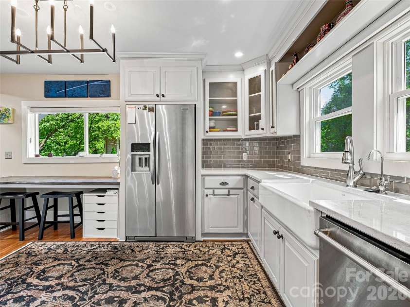 53 Lyncourt Drive, Tryon, NC 28782.  MLS# CAR4417134, YatesRealty ID 46084. Kitchen