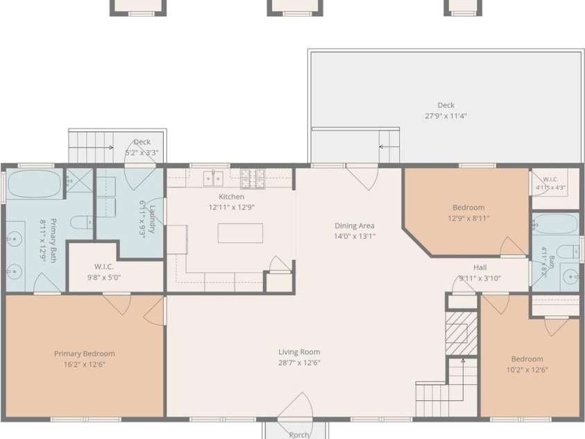 411 Alpine Street, Kannapolis, NC 28081.  MLS# CAR4415807, YatesRealty ID 46086. Floor Plan