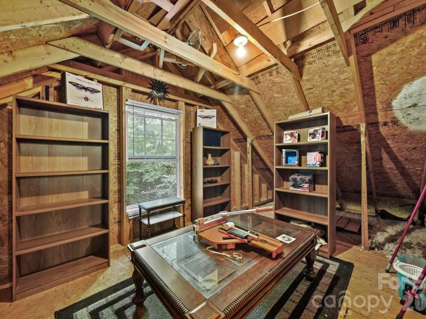 411 Alpine Street, Kannapolis, NC 28081.  MLS# CAR4415807, YatesRealty ID 46086. Unfinished Loft