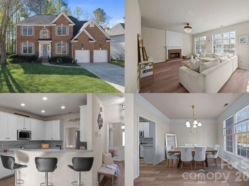 7708 Harrington Woods Road, Charlotte, NC 28269.  MLS# CAR4318940, YatesRealty ID 46091. 