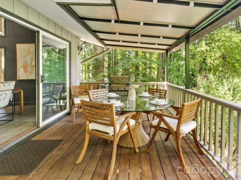 651 Glen Cannon Drive, Pisgah Forest, NC 28768.  MLS# CAR4414802, YatesRealty ID 46098. Easy access to dining area