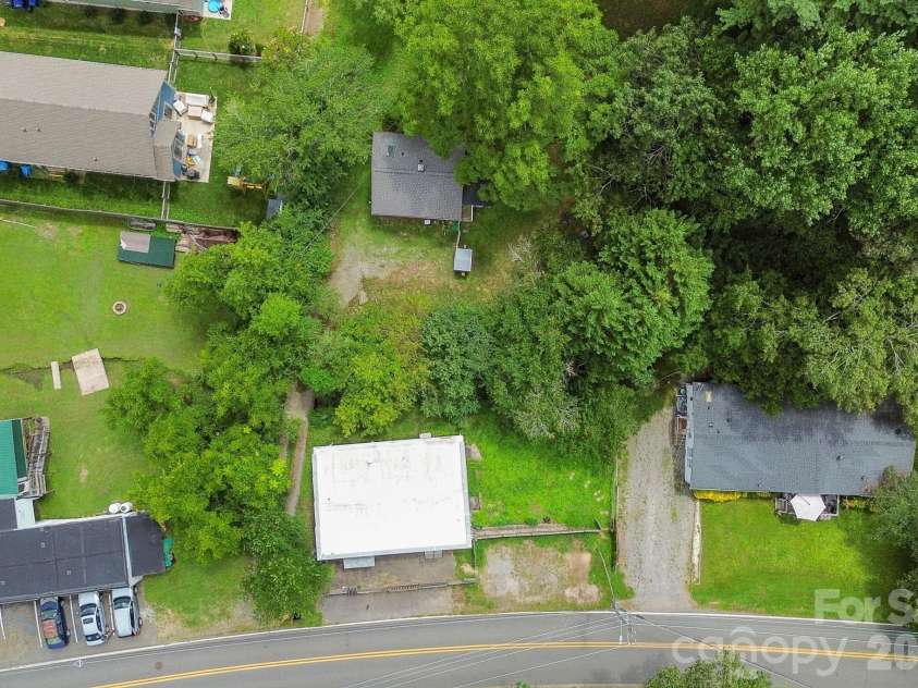 169 and 171 Cragmont Road, Black Mountain, NC 28711.  MLS# CAR4416488, YatesRealty ID 46103. Aerial View