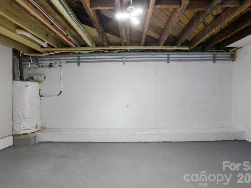 169 and 171 Cragmont Road, Black Mountain, NC 28711.  MLS# CAR4416488, YatesRealty ID 46103. Basement Storage
