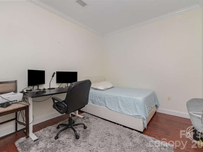 230 Tryon Street, Charlotte, NC 28202.  MLS# CAR4321048, YatesRealty ID 4611. View to enter the 2nd Bedroom