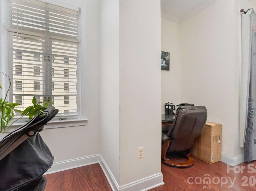 230 Tryon Street, Charlotte, NC 28202.  MLS# CAR4321048, YatesRealty ID 4611. Workstation ideal for working from home