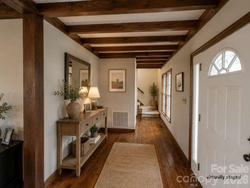 4904 Willow Pond Road, Clover, SC 29710.  MLS# CAR4412083, YatesRealty ID 46114. Virtually staged foyer