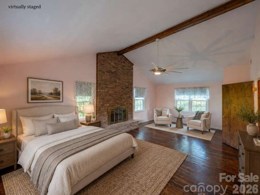 4904 Willow Pond Road, Clover, SC 29710.  MLS# CAR4412083, YatesRealty ID 46114. Virtually staged second floor bedroom