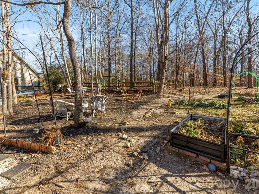 16218 Barbee Road, Stanfield, NC 28163.  MLS# CAR4308788, YatesRealty ID 46116. LIGHTED OUTDOOR SITTING AREA