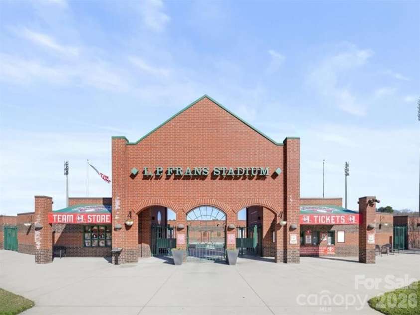 1513 39th Avenue Loop, Hickory, NC 28601.  MLS# CAR4417142, YatesRealty ID 46127. Area Photo - LP Frans Stadium.  Catch a Crawdads game!