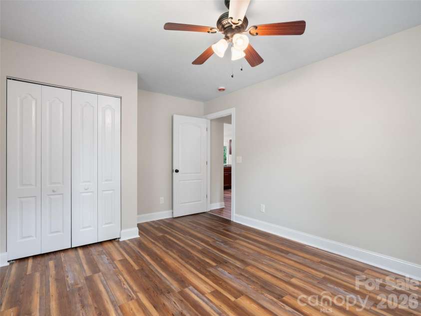 11 Tahchee Trail, Fletcher, NC 28732.  MLS# CAR4415640, YatesRealty ID 46135. Bedroom #2 on Main Floor
