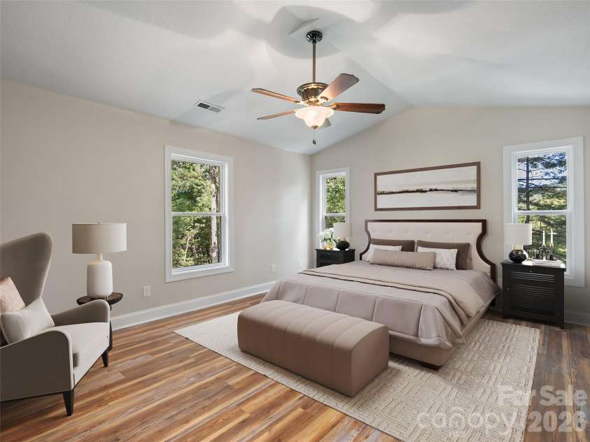 11 Tahchee Trail, Fletcher, NC 28732.  MLS# CAR4415640, YatesRealty ID 46135. Virtually Staged