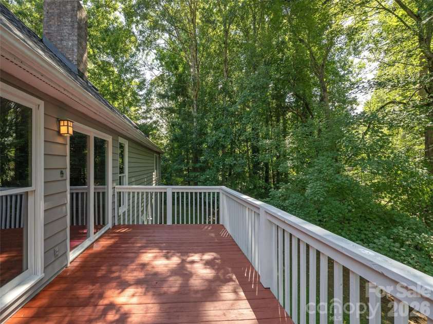 15 Glen Crest Drive, Arden, NC 28704.  MLS# CAR4416673, YatesRealty ID 46138. Another View of the Deck