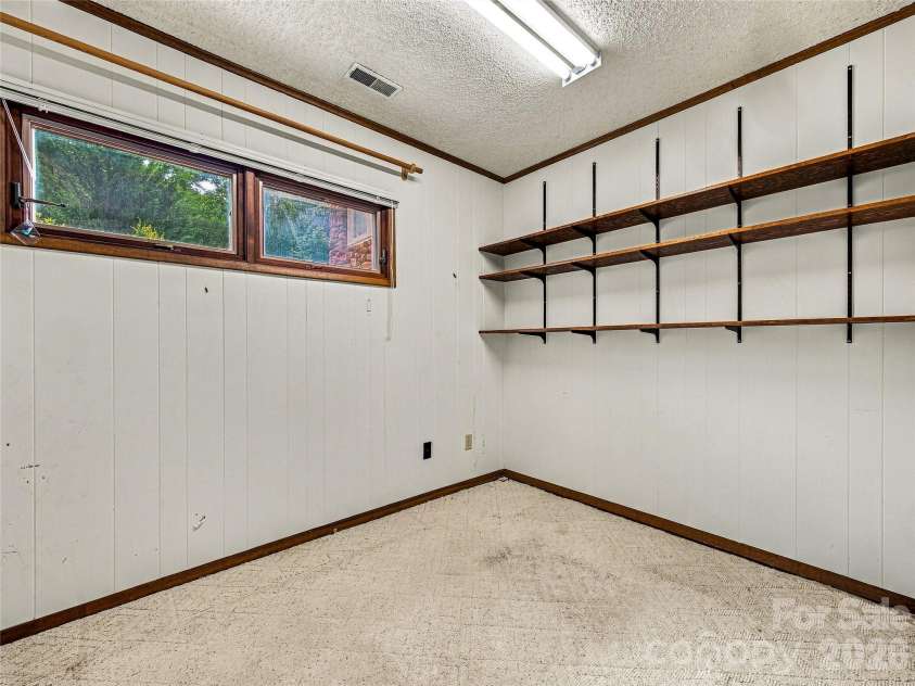 175 Robinhood Road, Asheville, NC 28804.  MLS# CAR4416843, YatesRealty ID 46146. Basement