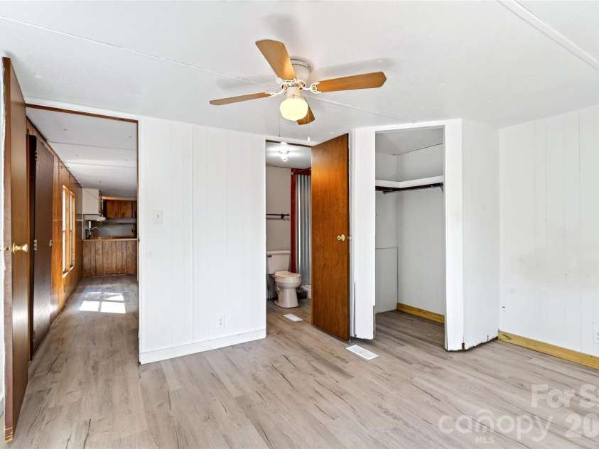 128 Pearson Circle, Lake Lure, NC 28746.  MLS# CAR4417256, YatesRealty ID 46151. Guest Bed