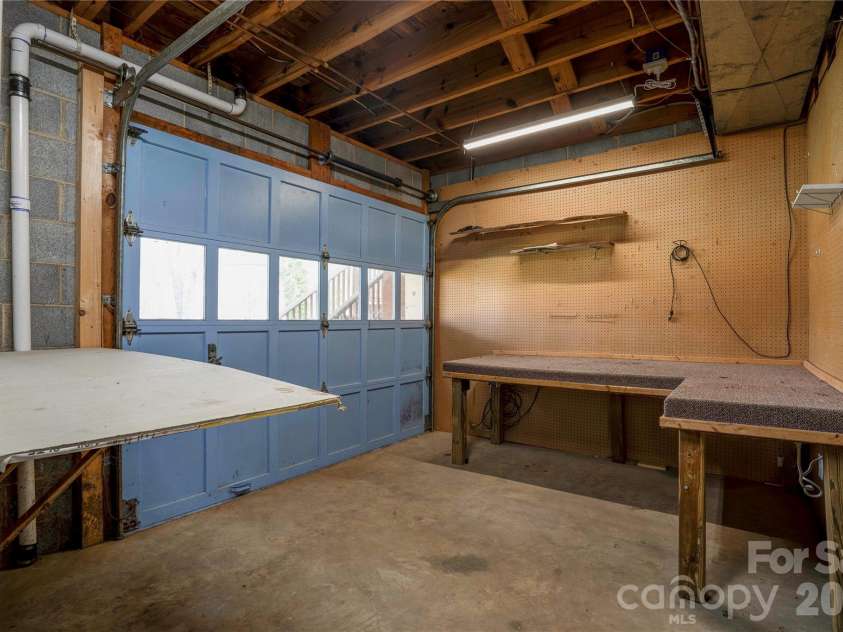1803 David Drive, Shelby, NC 28150.  MLS# CAR4356185, YatesRealty ID 4616. Basement- Workshop