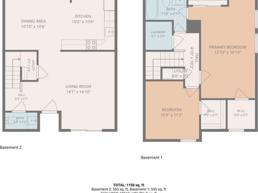 7107 Stonington Lane, Charlotte, NC 28227.  MLS# CAR4416930, YatesRealty ID 46171. Floor plan
