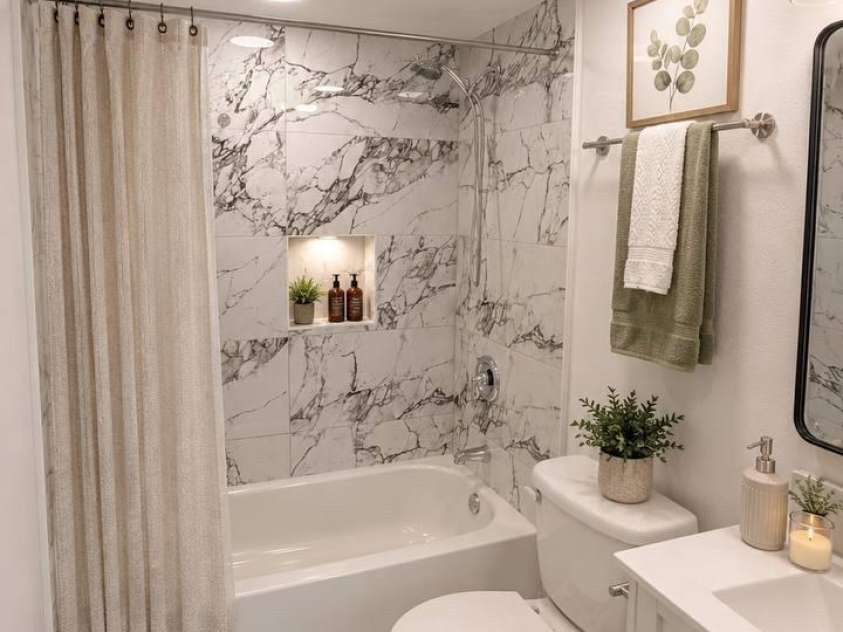 7107 Stonington Lane, Charlotte, NC 28227.  MLS# CAR4416930, YatesRealty ID 46171. Full bathroom