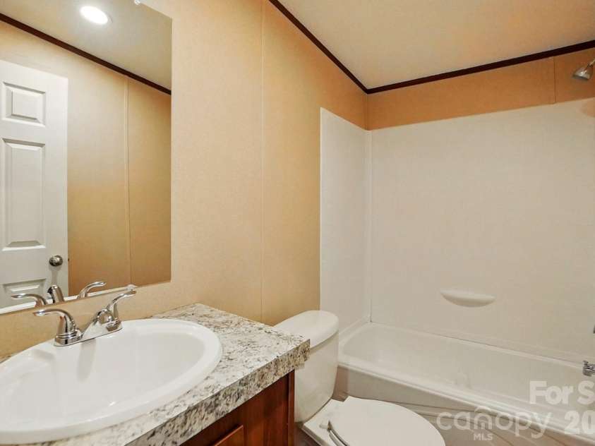 110 Matthew Drive, Kings Mountain, NC 28086.  MLS# CAR4415833, YatesRealty ID 46196. Hall Bathroom