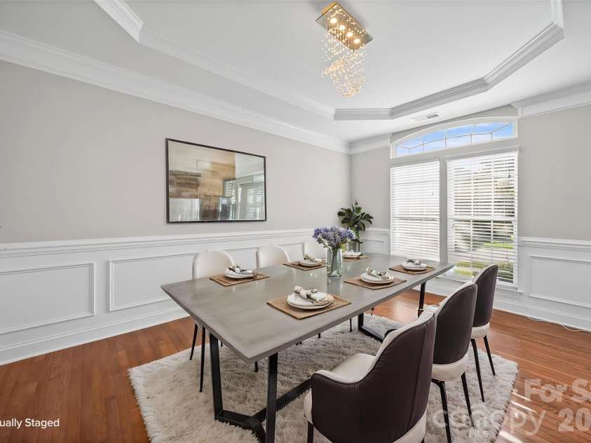2246 Donnington Lane, Concord, NC 28027.  MLS# CAR4415770, YatesRealty ID 46197. Dining room