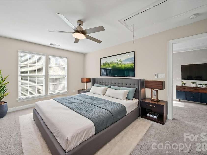 2246 Donnington Lane, Concord, NC 28027.  MLS# CAR4415770, YatesRealty ID 46197. Upstairs bedroom 2