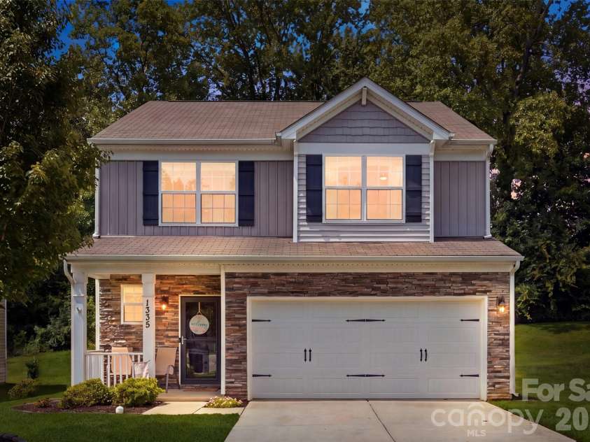 1335 Soothing Court, Concord, NC 28027.  MLS# CAR4414571, YatesRealty ID 46205. 