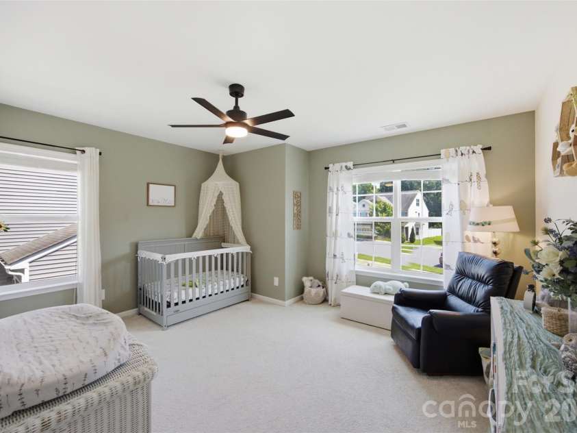 1335 Soothing Court, Concord, NC 28027.  MLS# CAR4414571, YatesRealty ID 46205. Bedroom 2