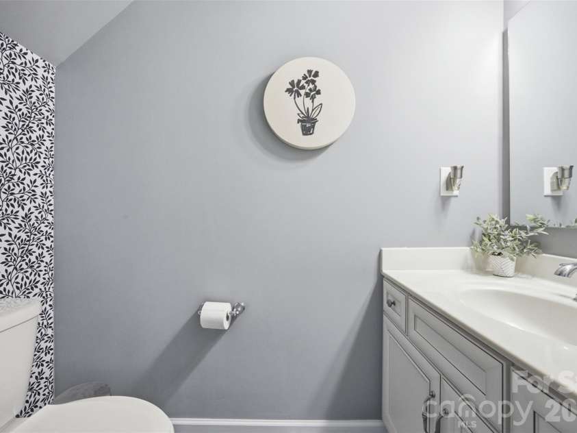 1335 Soothing Court, Concord, NC 28027.  MLS# CAR4414571, YatesRealty ID 46205. Half bath 1st Floor